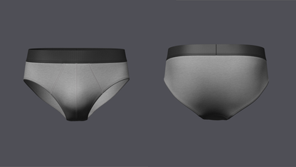 Men's Brief 3d Model Marvelous Designer-Clo3d-fbx-obj-Zprj