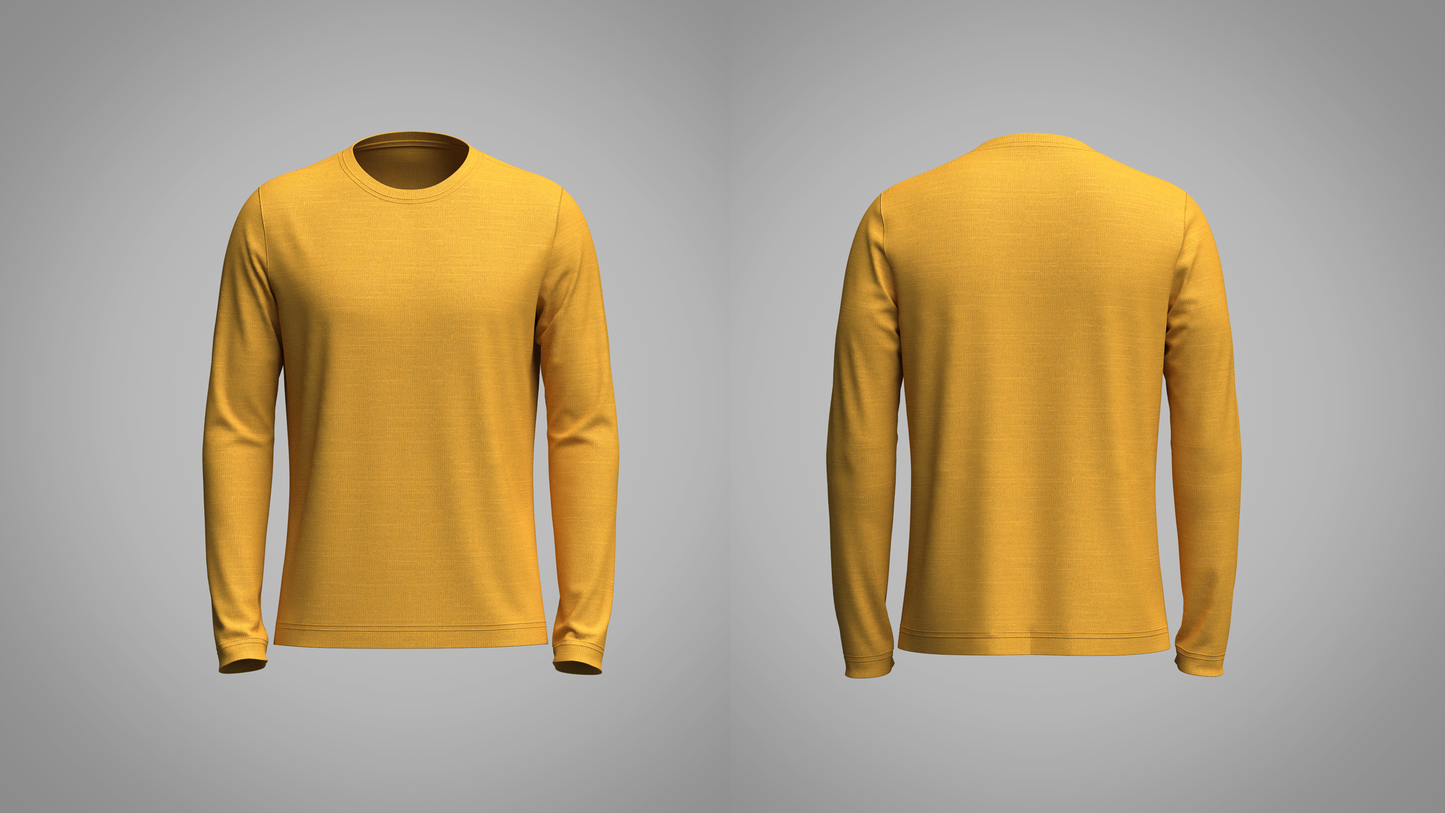 Men's Jersey 3d Model Marvelous Designer-Clo3d-fbx-obj-Zprj