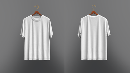 T-shirt on Hanger 3d Model Marvelous Designer-Clo3d-fbx-obj-Zprj