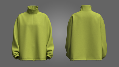 Women's Oversized Jacket 3d Model Marvelous Designer-Clo3d-fbx-obj-Zprj