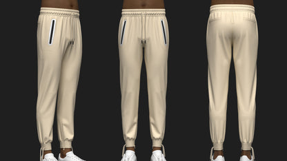 Men's Racer Track Pants 3d Model Marvelous Designer-Clo3d-fbx-obj-Zprj
