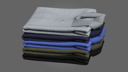 Polos Folded 3d Model Marvelous Designer-Clo3d-fbx-obj-Zprj