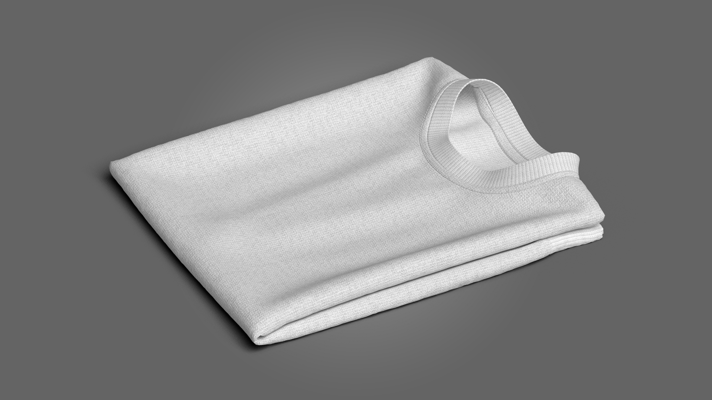 Folded Sweatshirt 3d Model Marvelous Designer-Clo3d-fbx-obj-Zprj