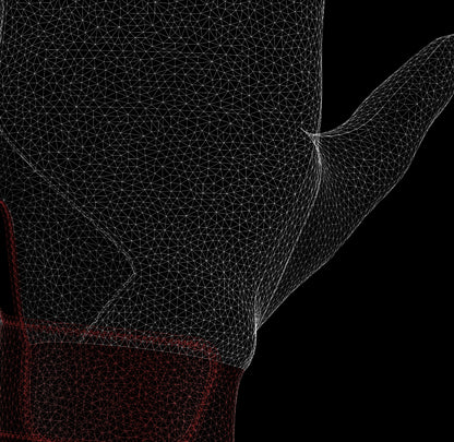 Baseball Batting Gloves 3d Model Marvelous Designer-Clo3d-fbx-obj-Zprj