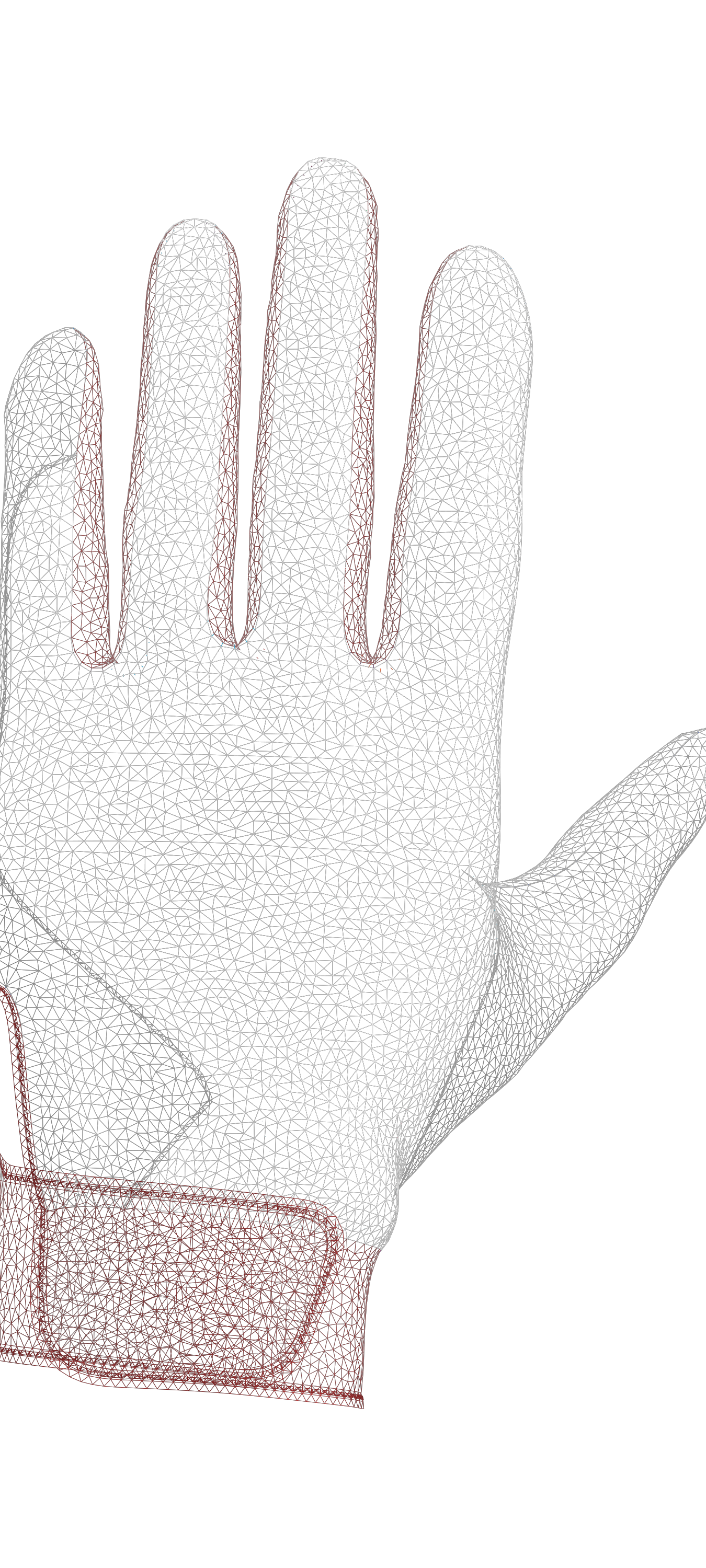 Baseball Batting Gloves 3d Model Marvelous Designer-Clo3d-fbx-obj-Zprj
