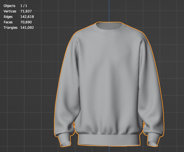 Men's Raglan Sweatshirt 3d Model Marvelous Designer-Clo3d-fbx-obj-Zprj