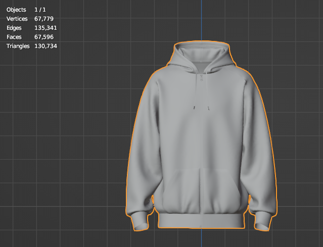 Men's Raglan Oversize Front Zip Hoodie 3d Model Marvelous Designer-Clo3d-fbx-obj-Zprj