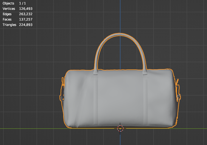 Travel Duffel Bag 3d Model Marvelous Designer-Clo3d-fbx-obj-Zprj