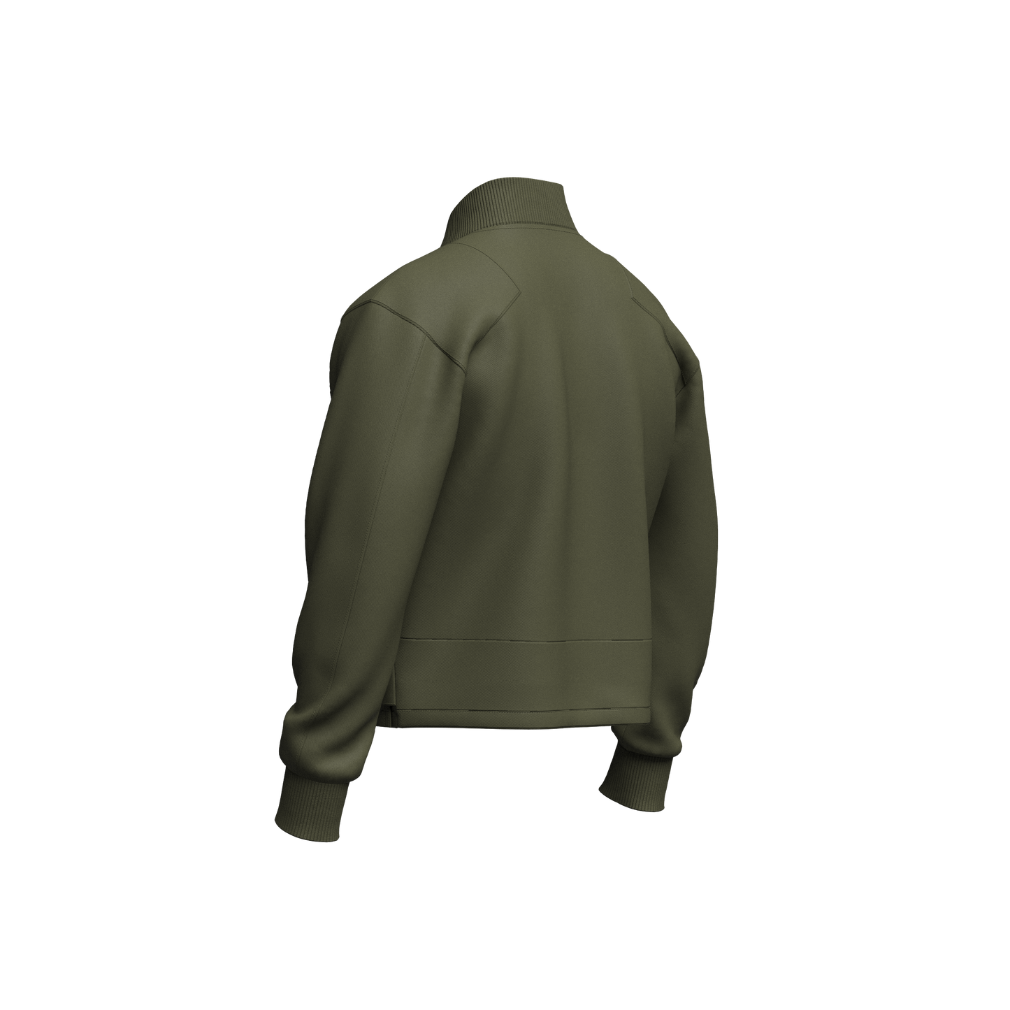 Men's Bomber Jacket 3d Model Marvelous Designer-Clo3d-fbx-obj-Zprj