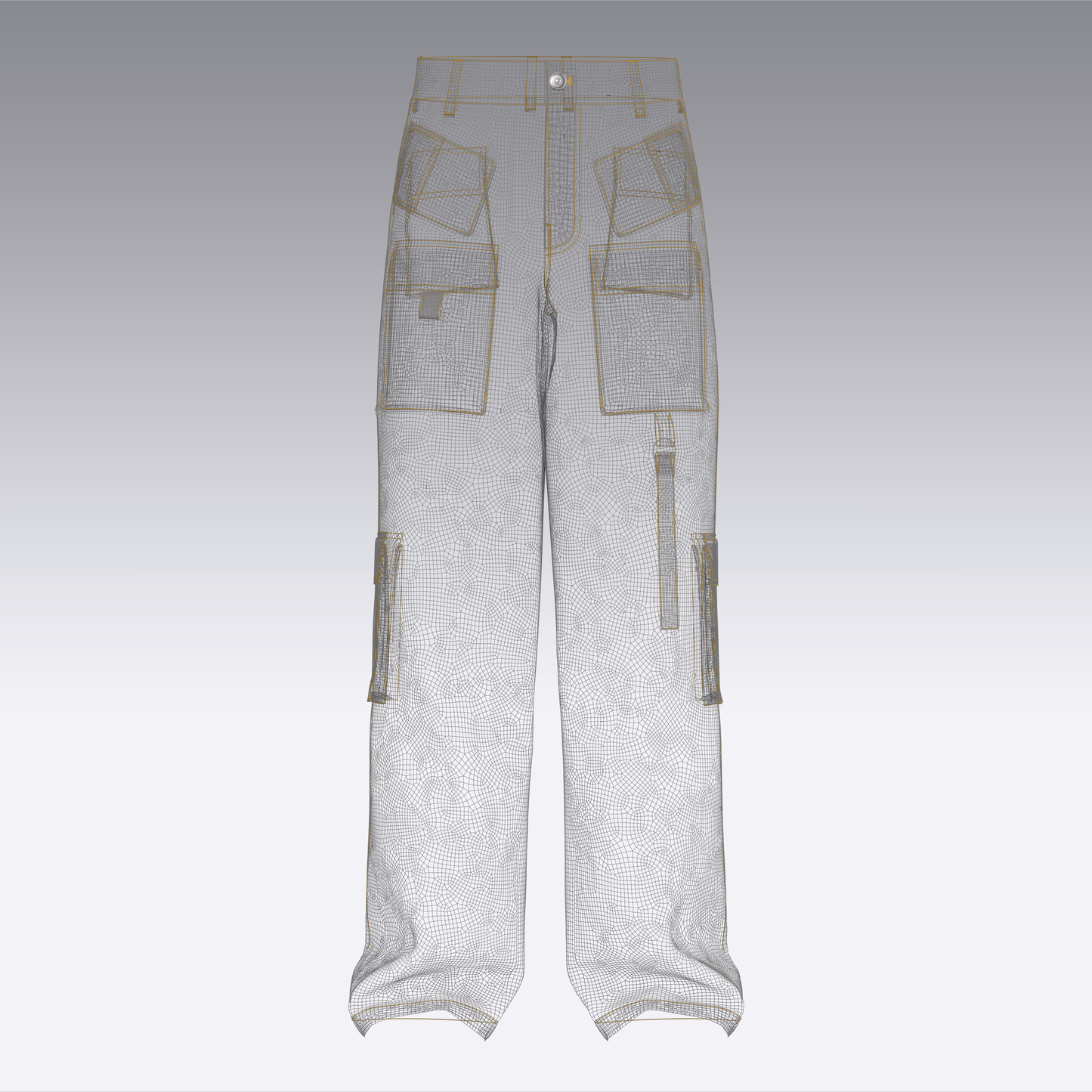 Male Cargo Track Pant 3d Model Marvelous Designer-Clo3d-fbx-obj-Zprj
