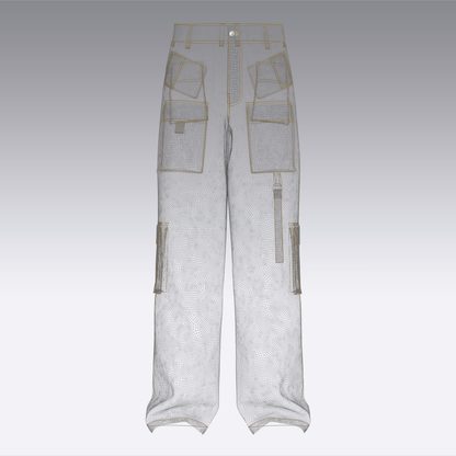 Male Cargo Track Pant 3d Model Marvelous Designer-Clo3d-fbx-obj-Zprj