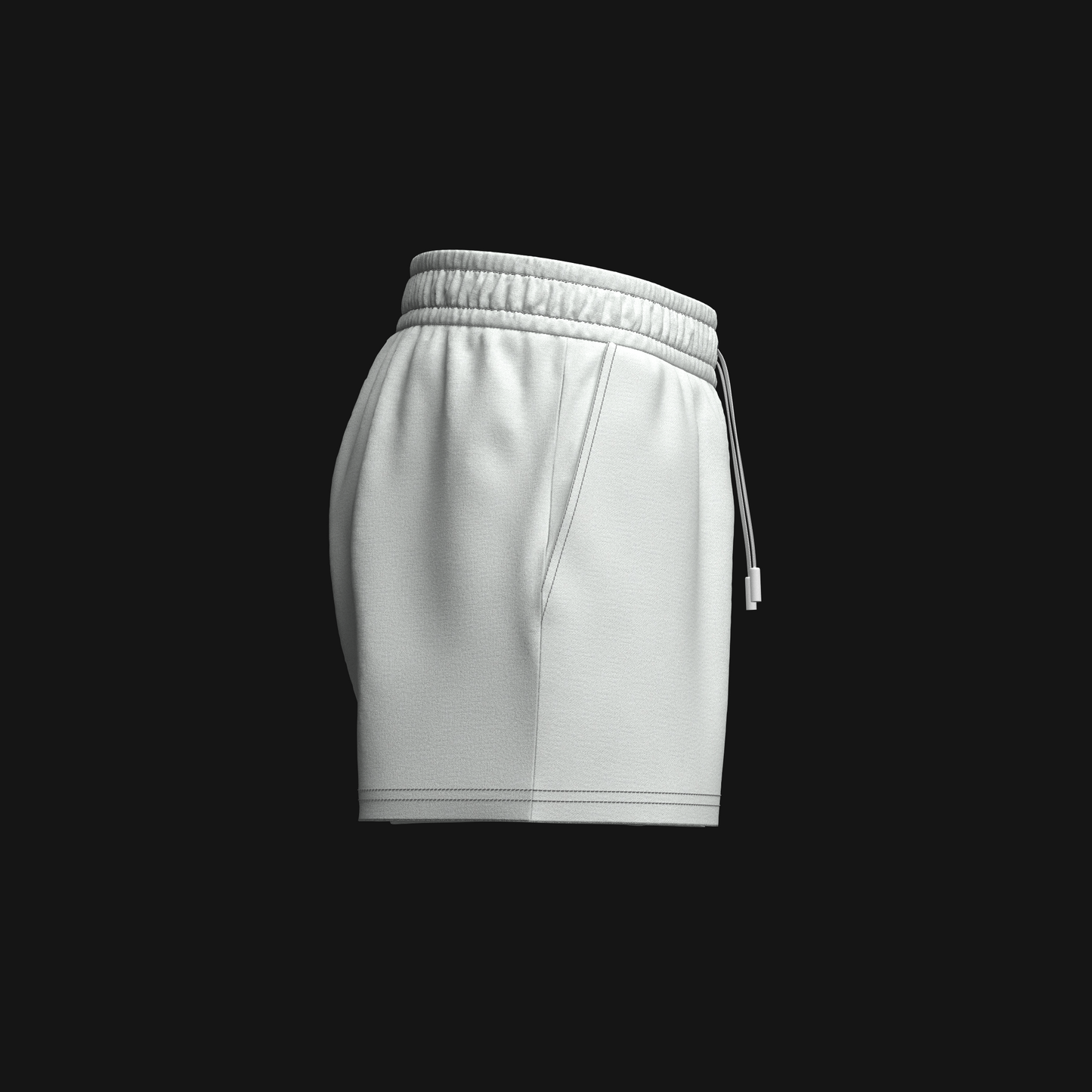 Men's Elastic Shorts 3d Model Marvelous Designer-Clo3d-fbx-obj-Zprj