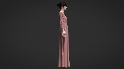 Elf Dress 2 3d Model Marvelous Designer-Clo3d-fbx-obj-Zprj
