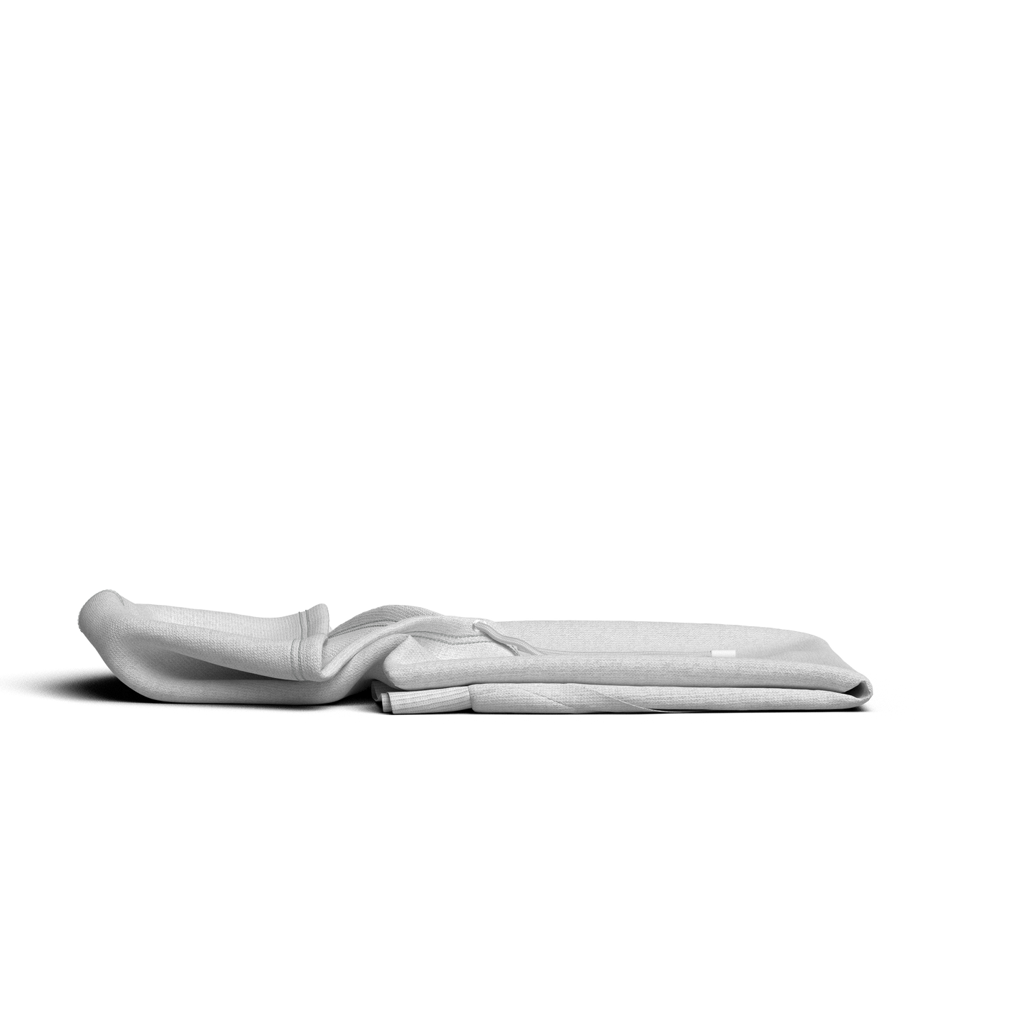 Folded Hoodie 3d Model Marvelous Designer-Clo3d-fbx-obj-Zprj