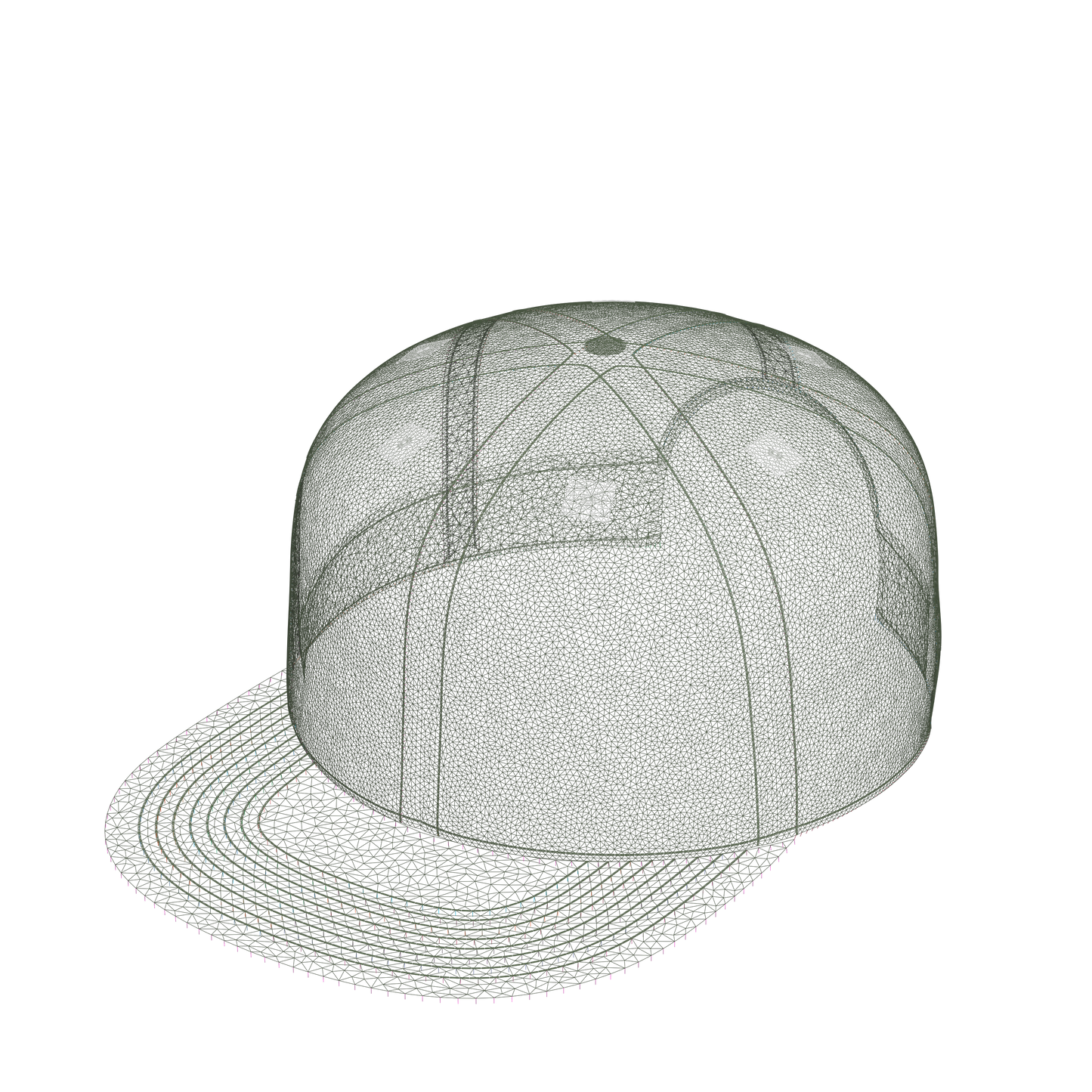 Bill-baseball Hat 3d Model Marvelous Designer-Clo3d-fbx-obj-Zprj