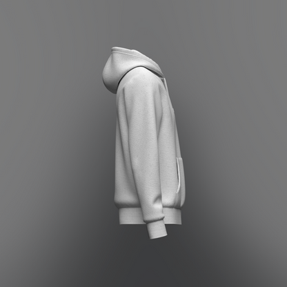 Male's Hoodie 3d Model Marvelous Designer-Clo3d-fbx-obj-Zprj
