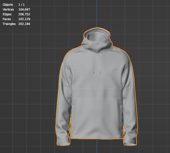 Men's Corduroy Jacket 3d Model Marvelous Designer-Clo3d-fbx-obj-Zprj