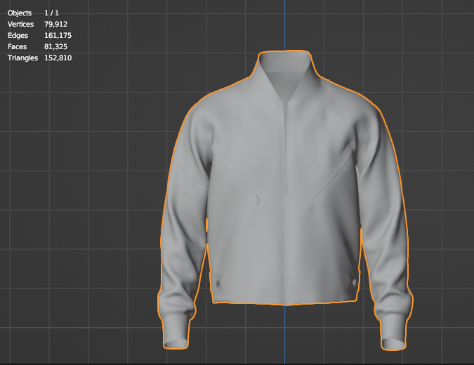 Men's Bomber Jacket 3d Model Marvelous Designer-Clo3d-fbx-obj-Zprj