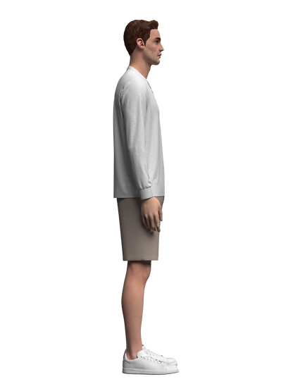 Men's Jersey and Shorts Outfit 3d Model Marvelous Designer-Clo3d-fbx-obj-Zprj