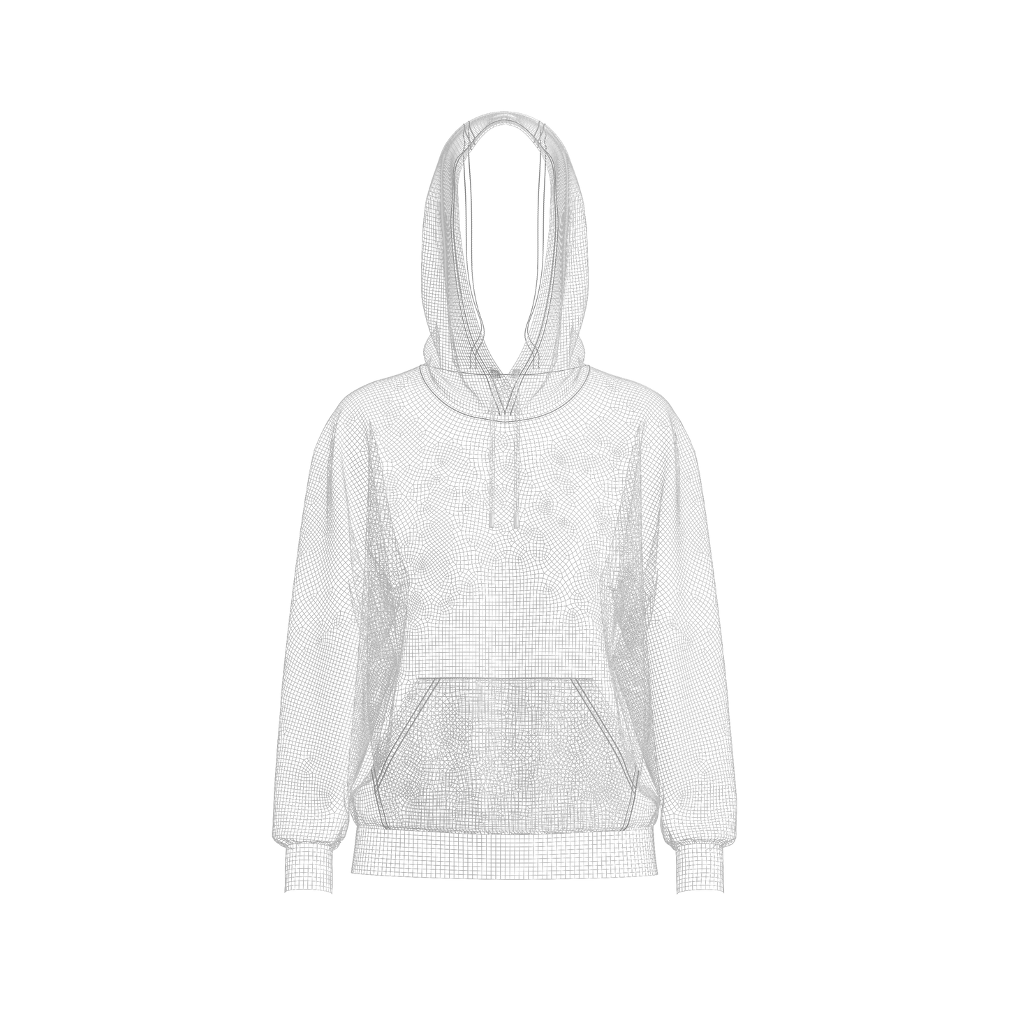 Women Loose Fit Sleeve hoodie 3d Model Marvelous Designer-Clo3d-fbx-obj-Zprj