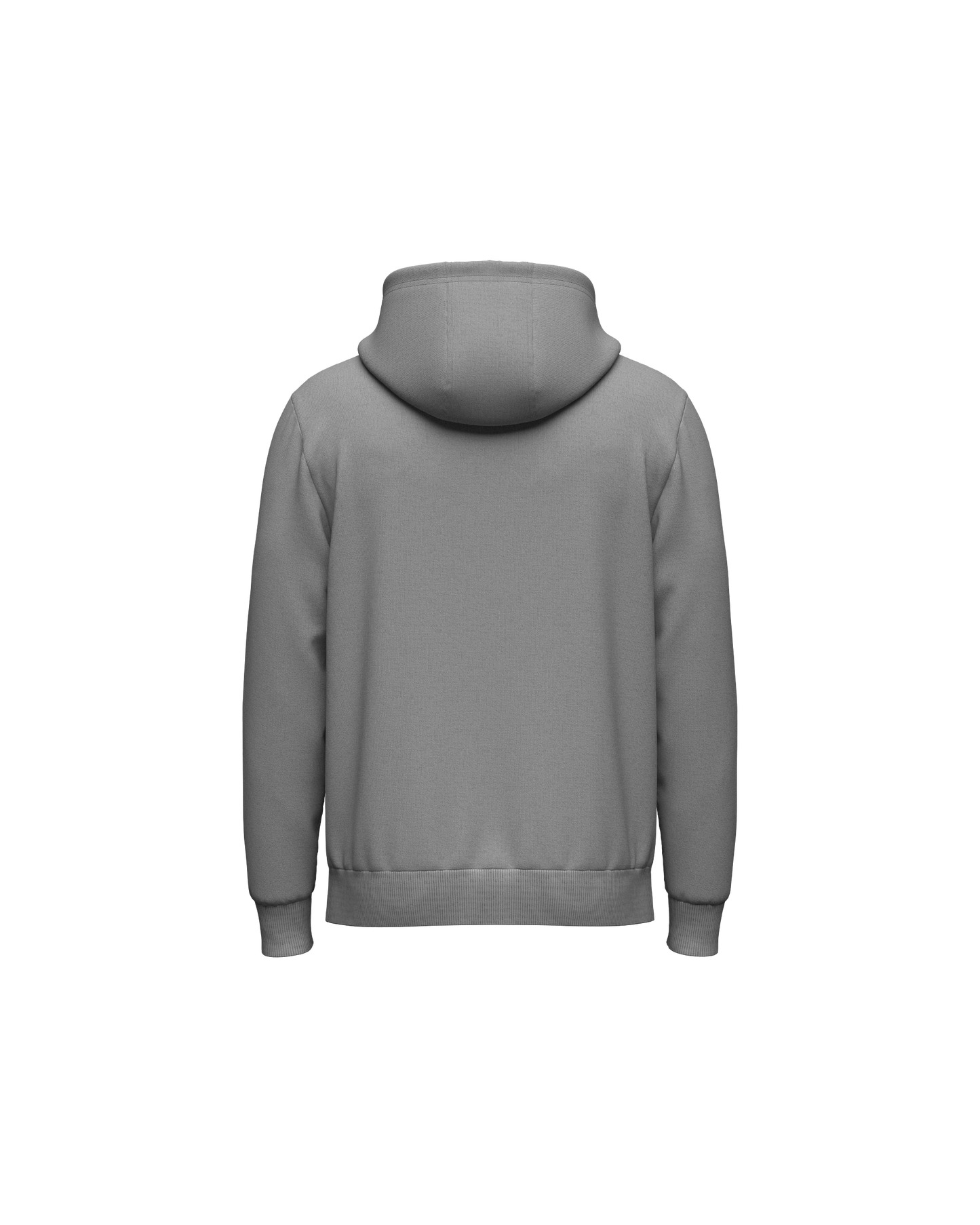 Male Front Zip Hoodie Hood Off 3d Model Marvelous Designer-Clo3d-fbx-obj-Zprj