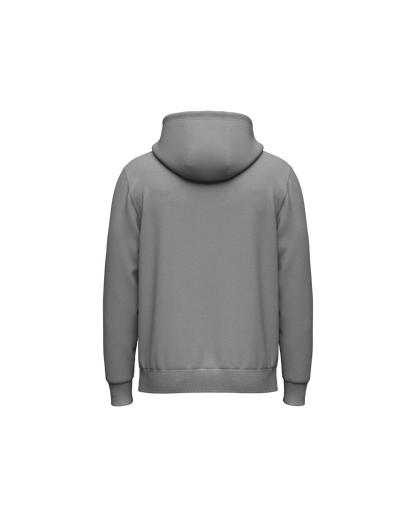 Male Front Zip Hoodie Hood Off 3d Model Marvelous Designer-Clo3d-fbx-obj-Zprj