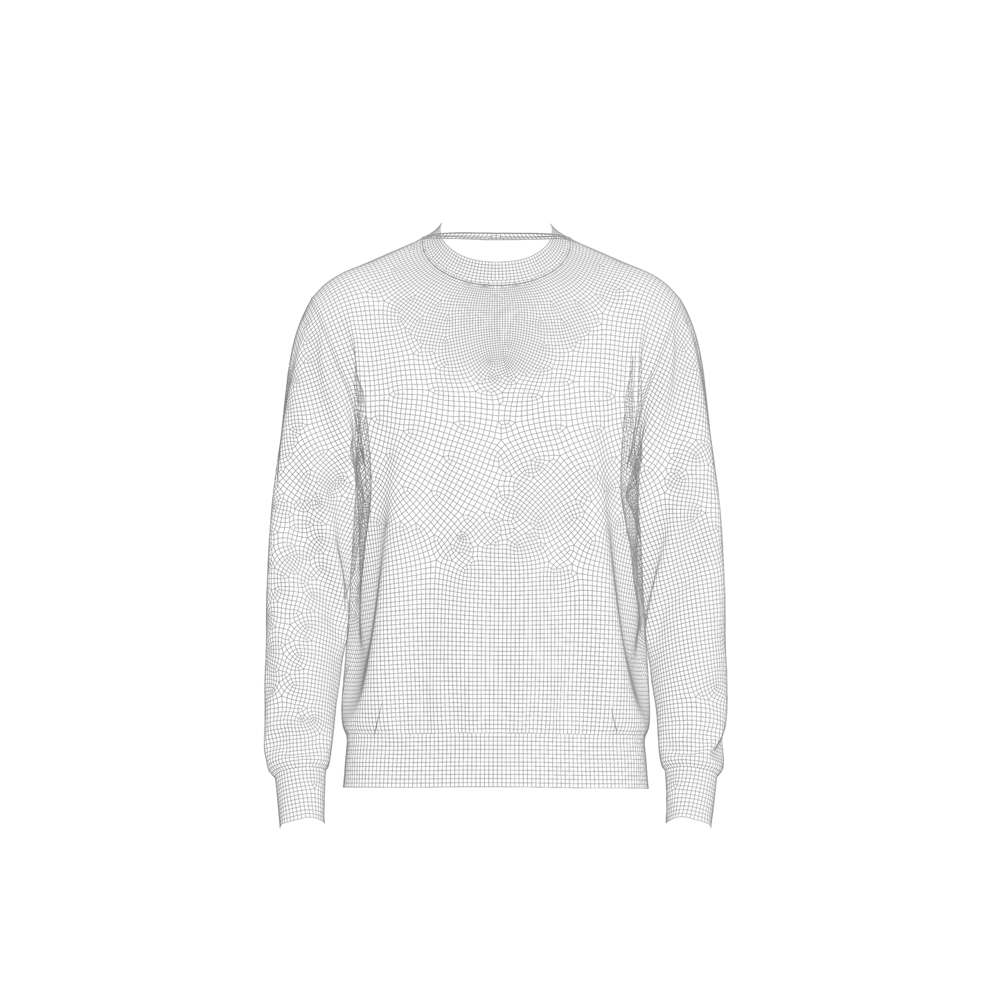 Male Sweatshirt 3d Model Marvelous Designer-Clo3d-fbx-obj-Zprj