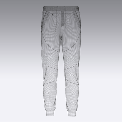 Men's Nylon Jogger 3d Model Marvelous Designer-Clo3d-fbx-obj-Zprj