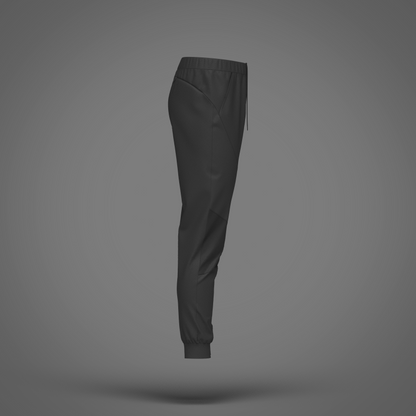 Men's Nylon Jogger 3d Model Marvelous Designer-Clo3d-fbx-obj-Zprj