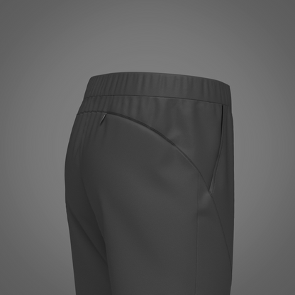 Men's Nylon Jogger 3d Model Marvelous Designer-Clo3d-fbx-obj-Zprj