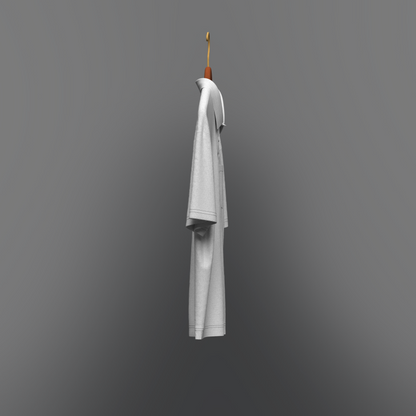 Polo on Hanger 3d Model Marvelous Designer-Clo3d-fbx-obj-Zprj