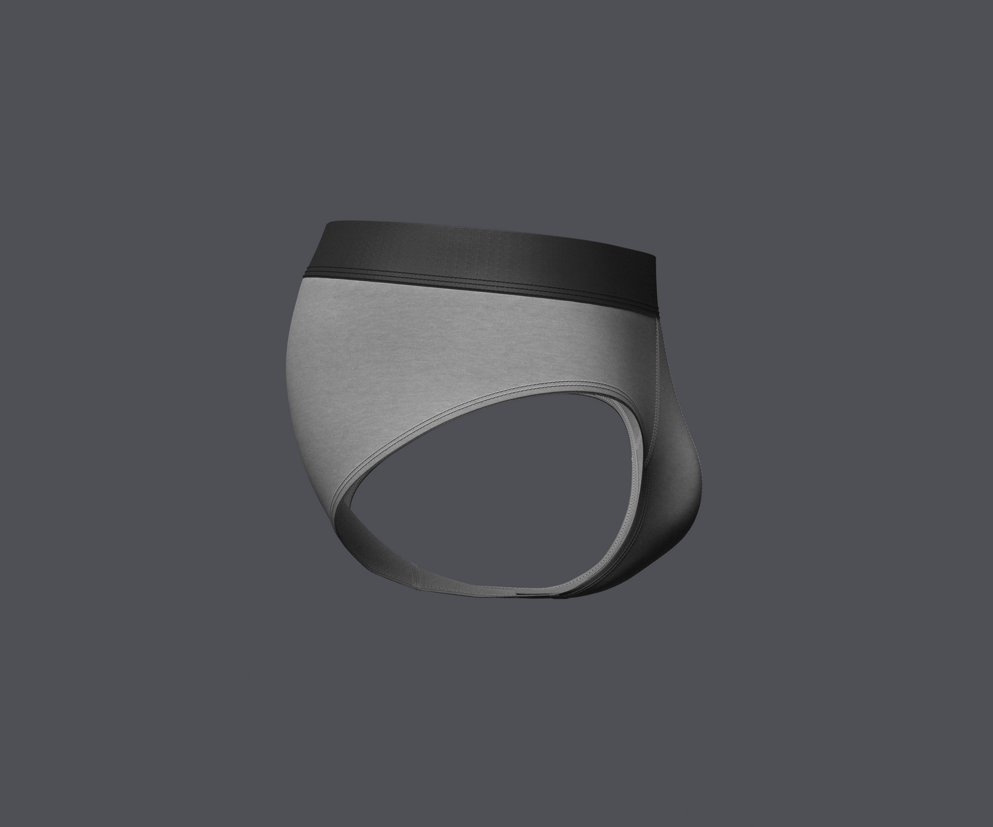 Men's Brief 3d Model Marvelous Designer-Clo3d-fbx-obj-Zprj