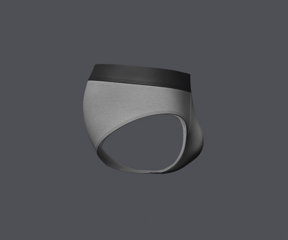 Men's Brief 3d Model Marvelous Designer-Clo3d-fbx-obj-Zprj