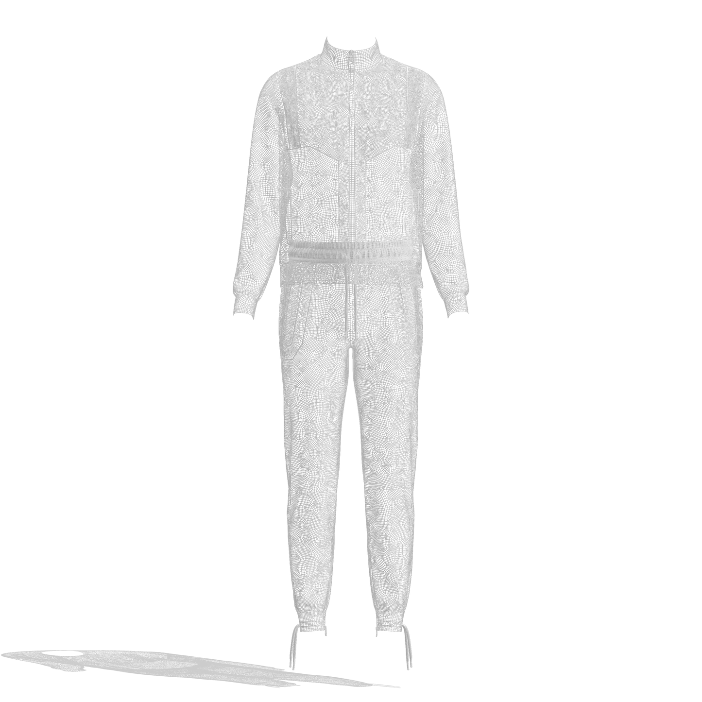 Men's Casual Tracksuit 3d Model Marvelous Designer-Clo3d-fbx-obj-Zprj