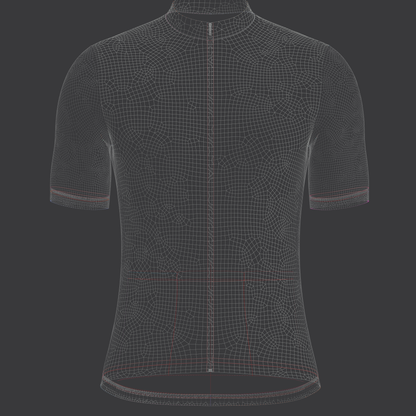 Men's Half Sleeve Cycling Jersey 3d Model Marvelous Designer-Clo3d-fbx-obj-Zprj