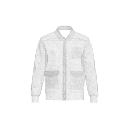 Men's Jacket 3d Model Marvelous Designer-Clo3d-fbx-obj-Zprj
