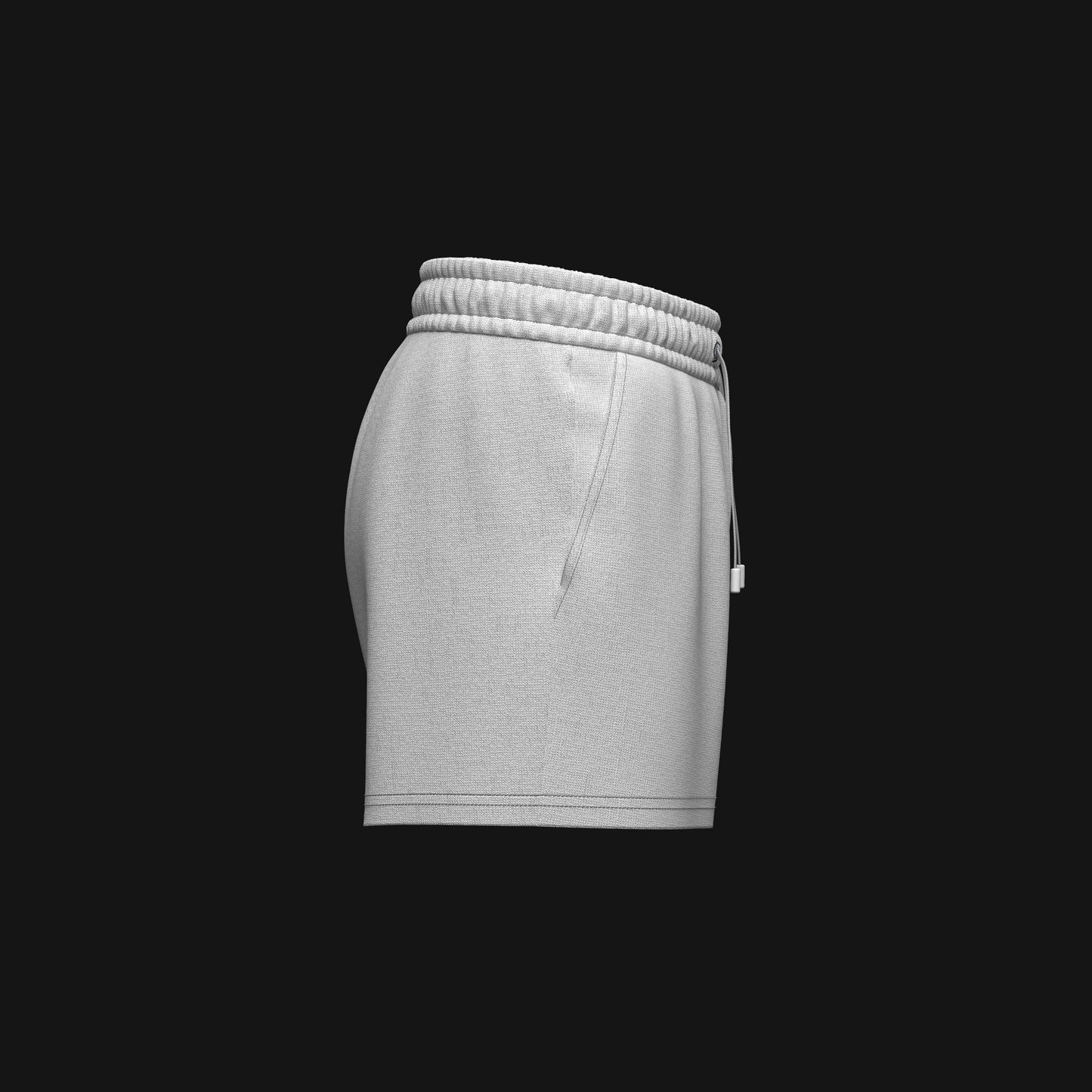 Men's Oversize Shorts 3d Model Marvelous Designer-Clo3d-fbx-obj-Zprj