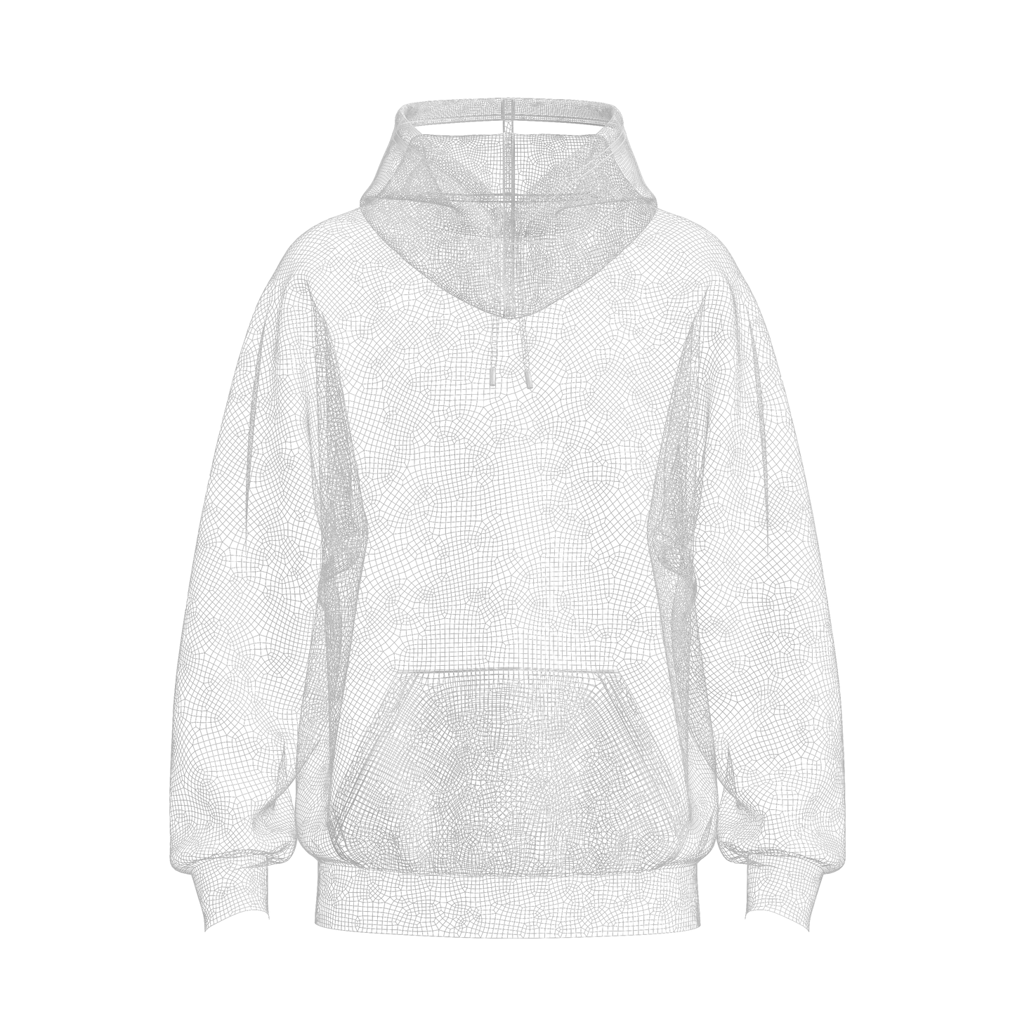 Men's Raglan Oversize Hoodie 3d Model Marvelous Designer-Clo3d-fbx-obj-Zprj