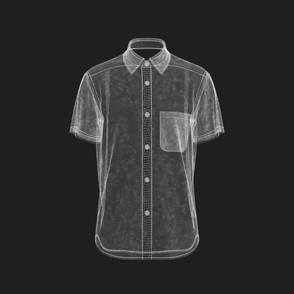 Men's Regular Fit Half Slv Shirt 3d Model Marvelous Designer-Clo3d-fbx-obj-Zprj
