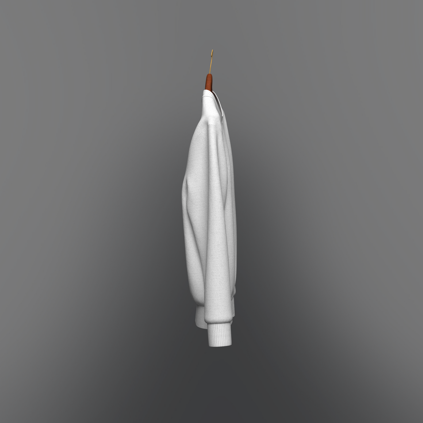 Sweatshirt_ Hanged 3d Model Marvelous Designer-Clo3d-fbx-obj-Zprj