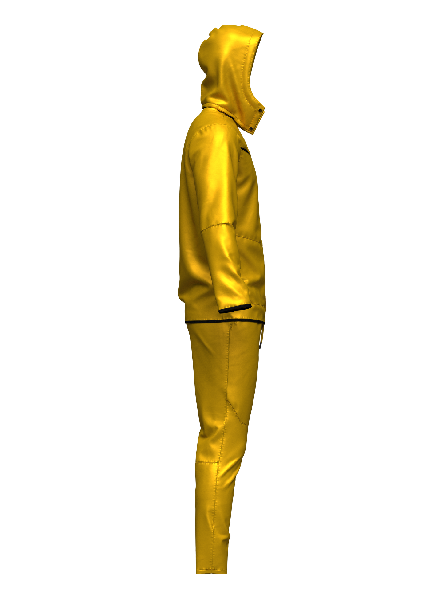 Men's Tracksuit 3d Model Marvelous Designer-Clo3d-fbx-obj-Zprj