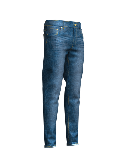 Men's Winter Outfit Bomber Jacket Sweatshirt Jeans 3d Model Marvelous Designer-Clo3d-fbx-obj-Zprj