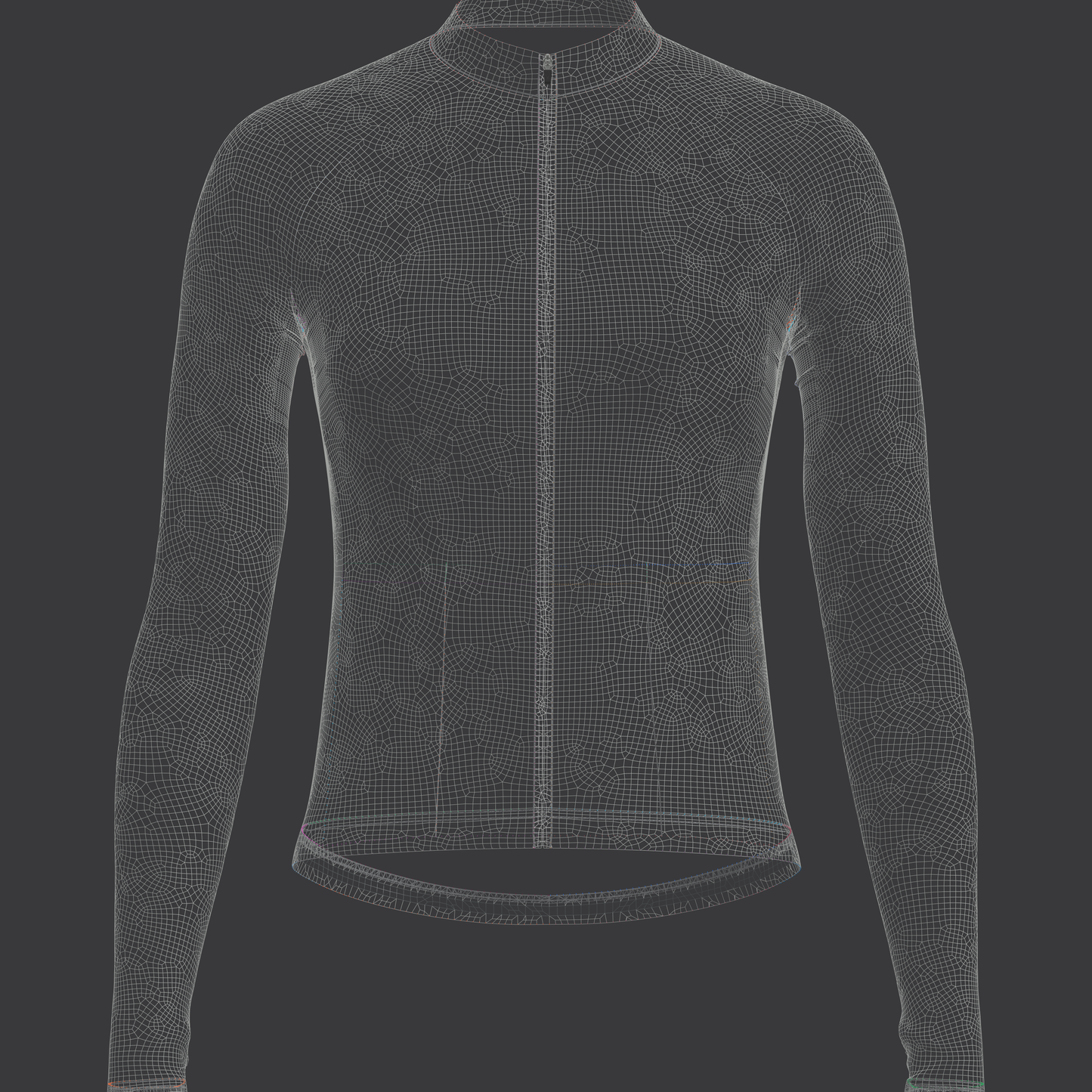 Women Full Sleeve Raglan Jersey 3d Model Marvelous Designer-Clo3d-fbx-obj-Zprj