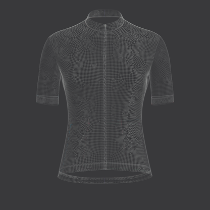 Women Half Sleeve Cycling Jersey 3d Model Marvelous Designer-Clo3d-fbx-obj-Zprj
