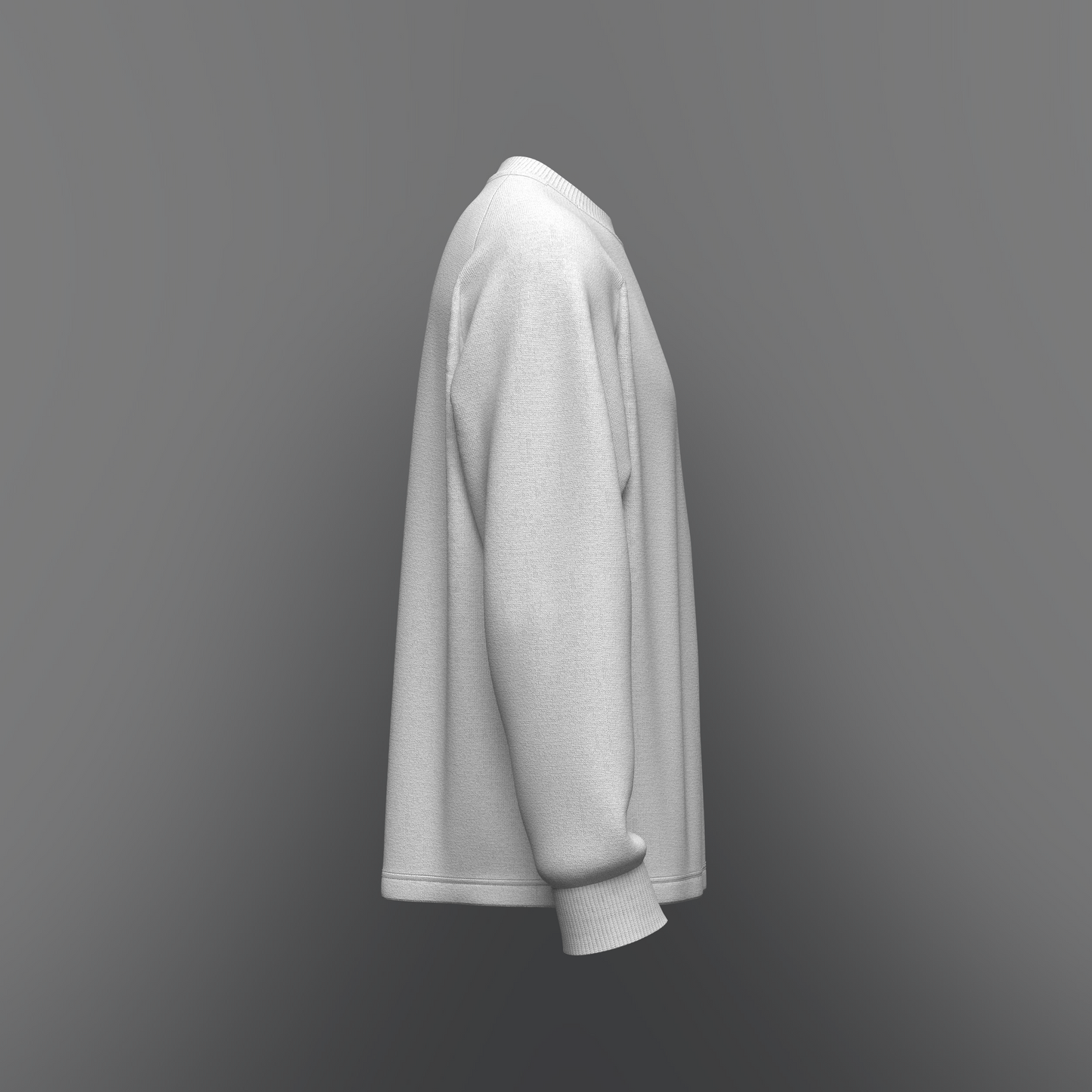 Men's Oversized Raglan Full Sleeve T-shirt 3d Model Marvelous Designer-Clo3d-fbx-obj-Zprj