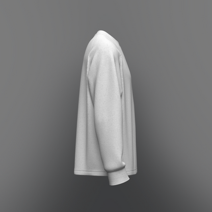 Men's Oversized Raglan Full Sleeve T-shirt 3d Model Marvelous Designer-Clo3d-fbx-obj-Zprj