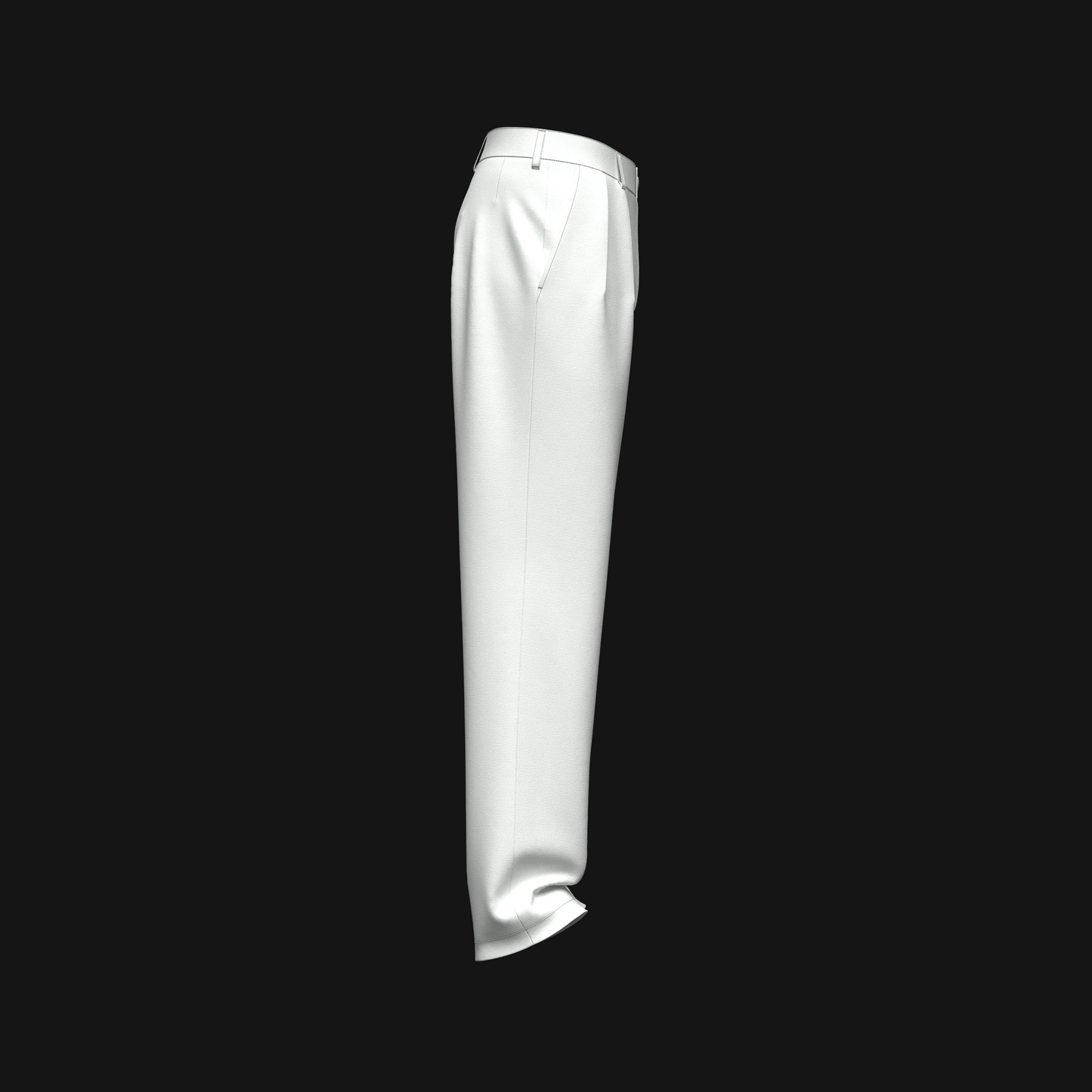 Men's Double Pleat Pant 3d Model Marvelous Designer-Clo3d-fbx-obj-Zprj