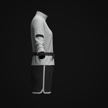 Womens Jacket And Shorts Outfit 3d Model Marvelous Designer-Clo3d-fbx-obj-Zprj