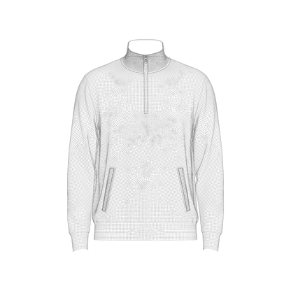 Male Quarter Zip Stand Collar Jacket 3d Model Marvelous Designer-Clo3d-fbx-obj-Zprj