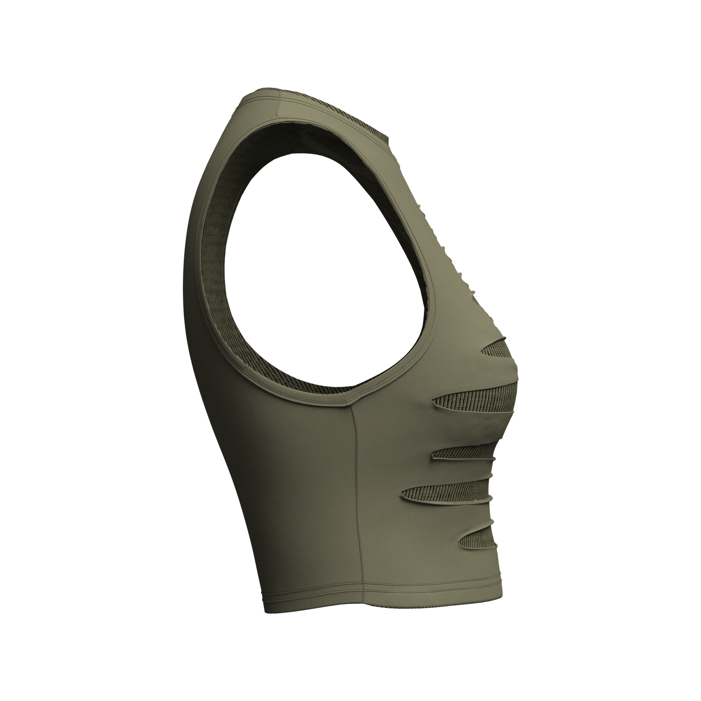 Ripped Crop Top 3d Model Marvelous Designer-Clo3d-fbx-obj-Zprj